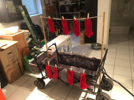 Die Roten Socken stehen bereit