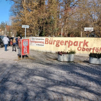 Eingang Bürgerpark Oberföhring
