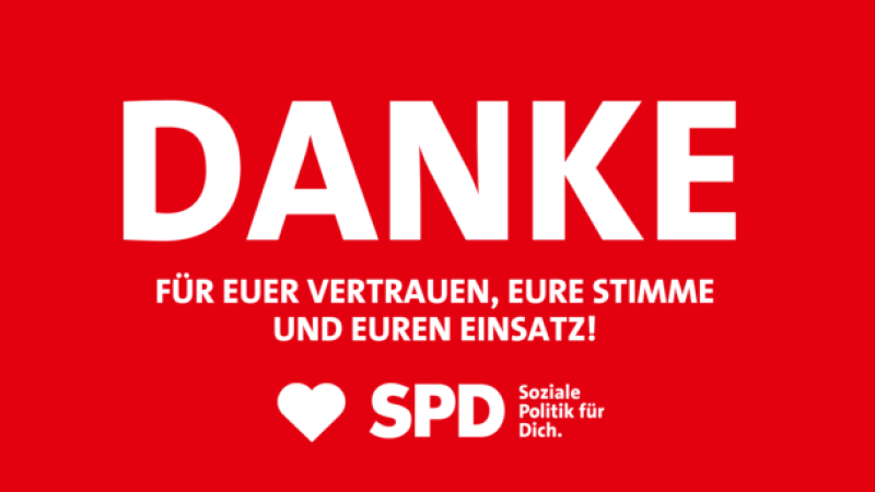 Kommunalwahl 26 - Danke